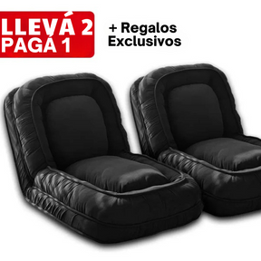 [LLEVÁ 2, PAGÁ 1] Sofá cama reclinable de algodón 5 en 1 + REGALOS: Almohadones Cushion